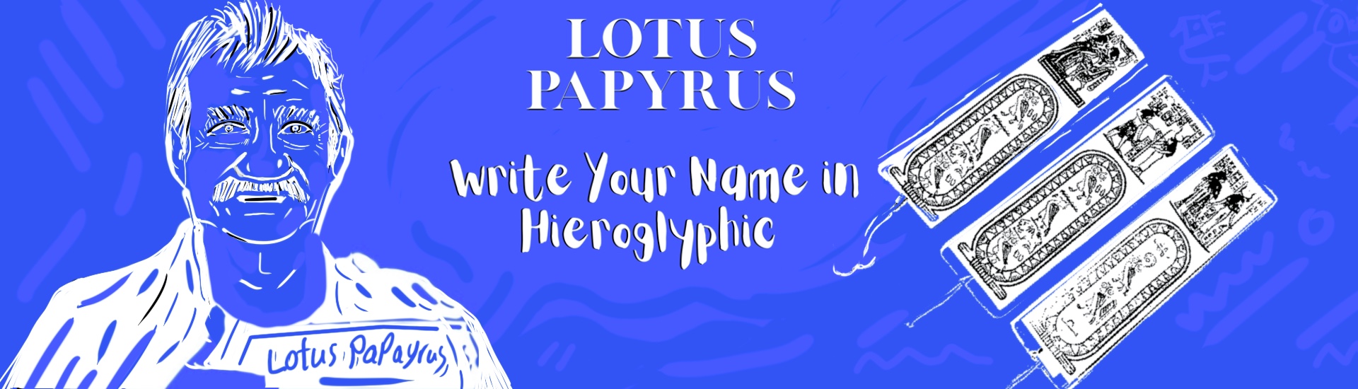 Lotus Papyrus Banner