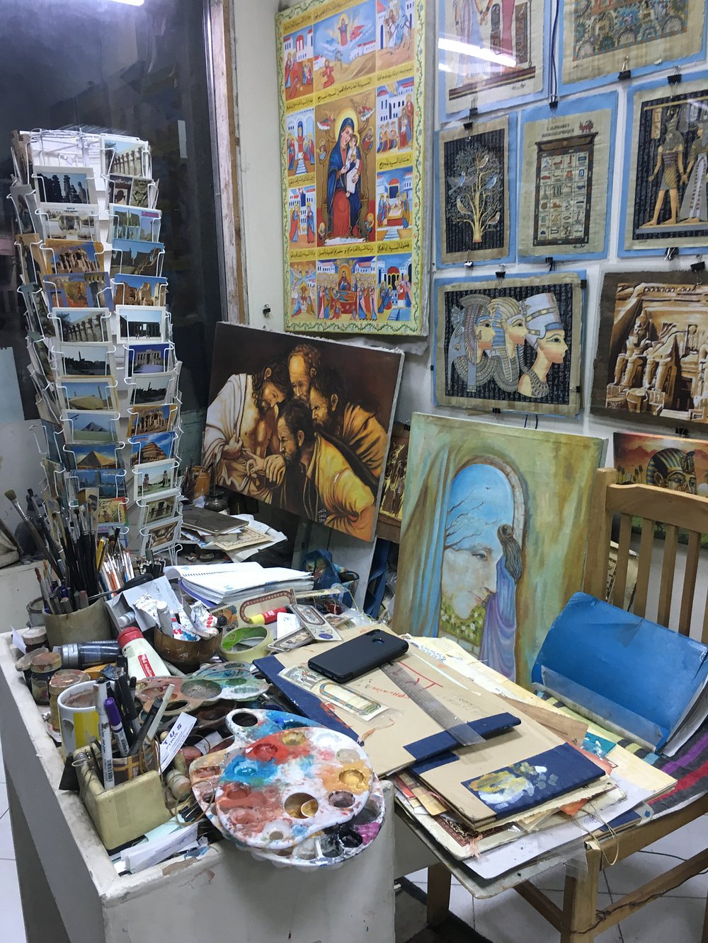 Art display wall